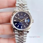 EW factory Swiss 3235 Rolex Datejust 36 Stainless Steel Blue Dial Watch